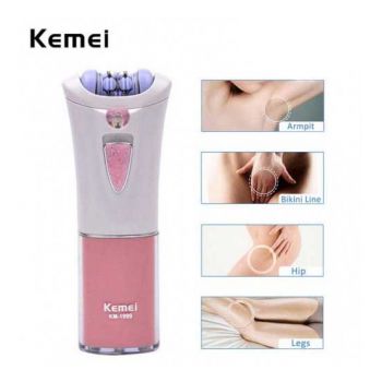 Kemei Battery Operated Electric Lady Shaver KM-1999